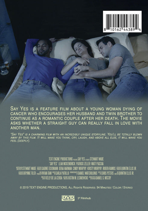 Say Yes (MOD) (DVD Movie) - back cover art