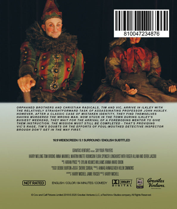 Say Your Prayers (MOD) (BluRay Movie) - back cover art