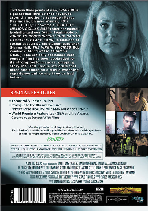 Scalene (MOD) (DVD Movie) - back cover art