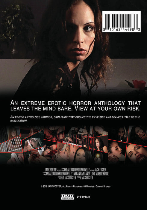Scandaleux Horror Nouvelle (MOD) (DVD Movie) - back cover art