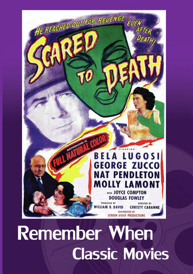 Scared to Death (MOD) (DVD Movie) - movie cover art