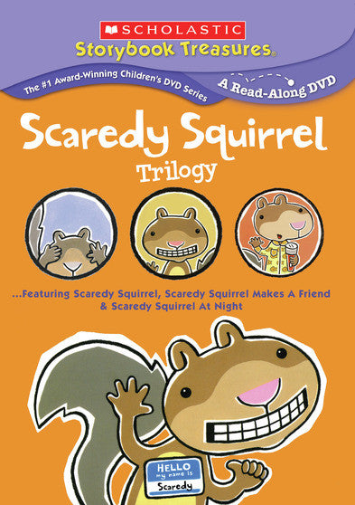 Scaredy Squirrel Trilogy (MOD) (DVD Movie) - movie cover art