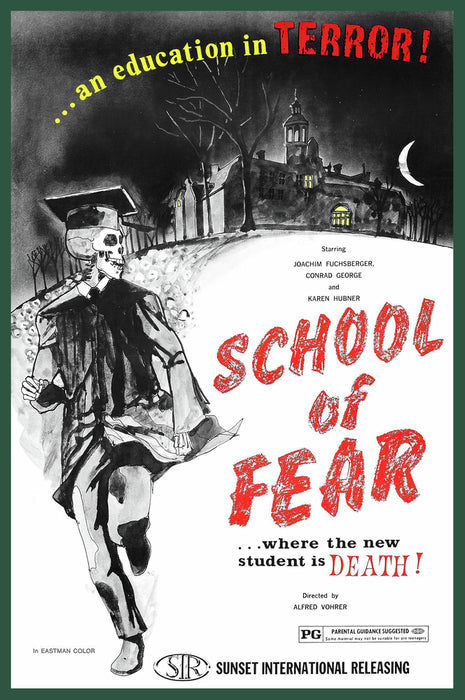 School of Fear ( Anamorphic Widescreen Edition) (MOD) (DVD Movie) - movie cover art