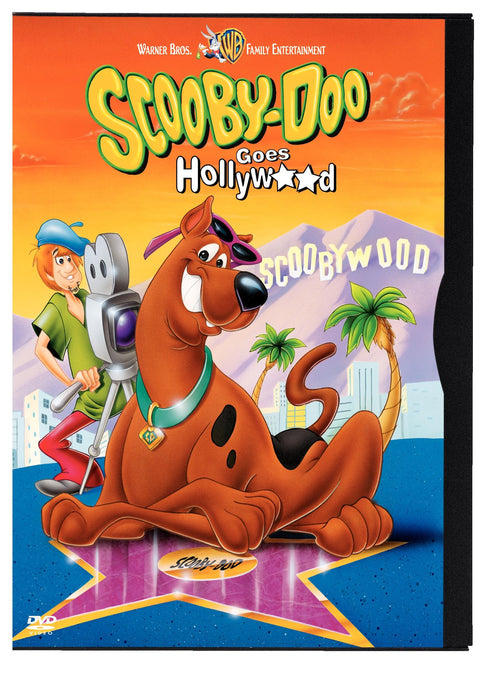 Scooby-Doo Goes Hollywood DVD - movie cover art