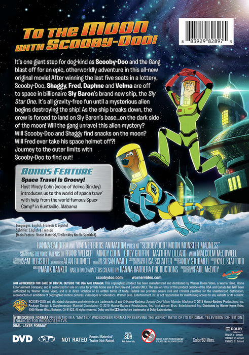Scooby-Doo! Moon Monster Madness MFV (MOD) (DVD Movie) - back cover art