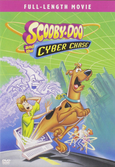 Scooby Doo and the Cyber Chase DVD - movie cover art