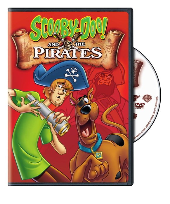 Scooby-Doo! and the Pirates DVD - movie cover art