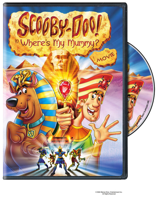 Scooby-Doo in Where's My Mummy? DVD - movie cover art