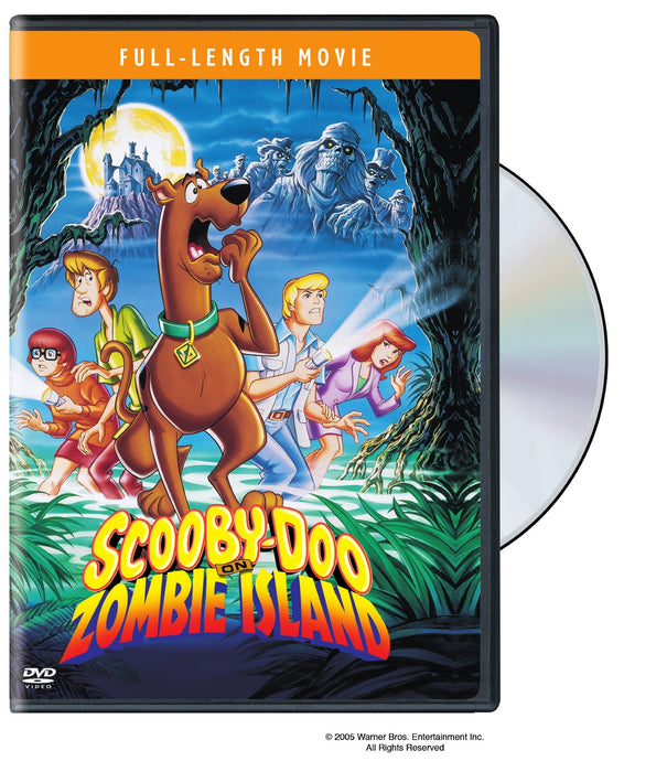Scooby-Doo on Zombie Island (WBFE) DVD - movie cover art
