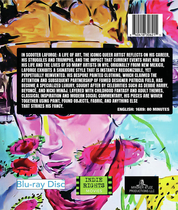 Scooter LaForge: A Life of Art (MOD) (BluRay Movie) - back cover art