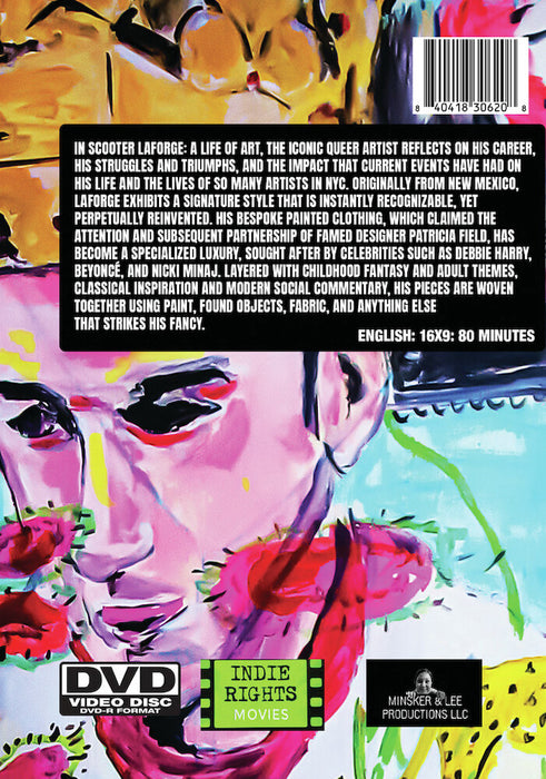 Scooter LaForge: A Life of Art (MOD) (DVD Movie) - back cover art
