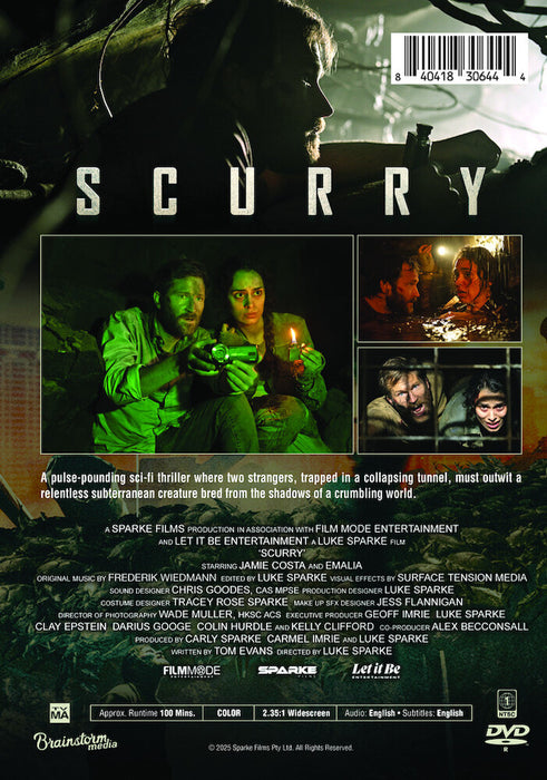 Scurry (MOD) (DVD Movie) - back cover art