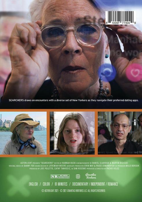Searchers (MOD) (DVD Movie) - back cover art