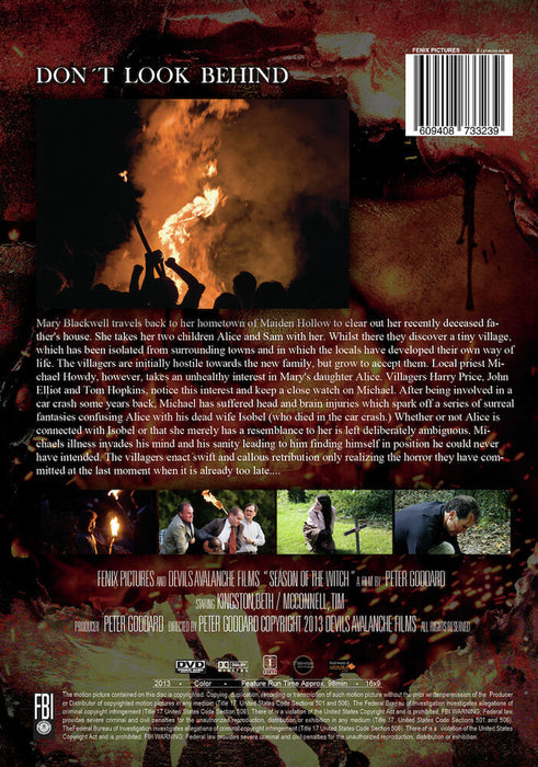 Season of the Witch (MOD) (DVD Movie) - back cover art