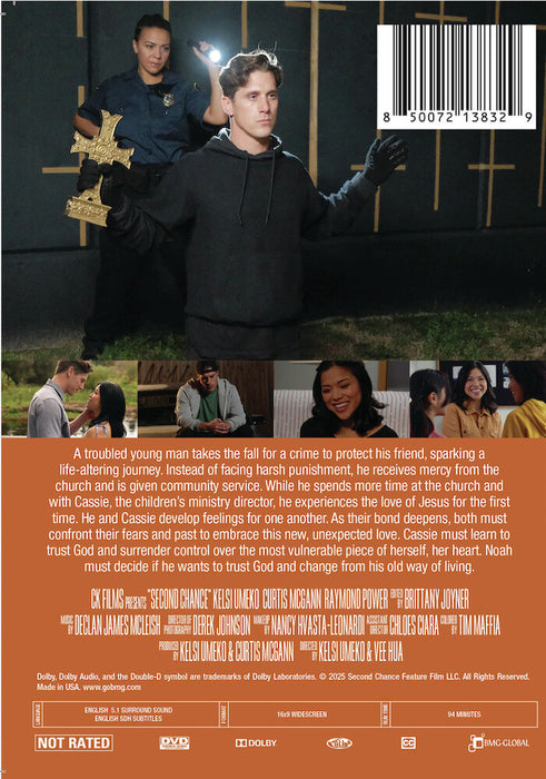 Second Chance (MOD) (DVD Movie) - back cover art