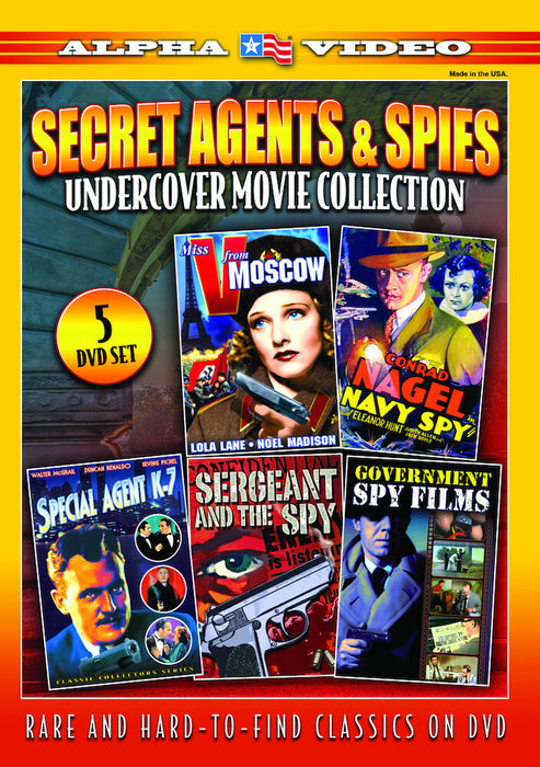 Secret Agents & Spies: Undercover Movie Collection (MOD) (DVD MOVIE)