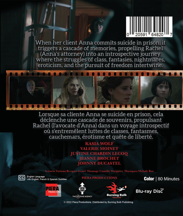 Secret Ceremony (MOD) (BluRay Movie) - back cover art