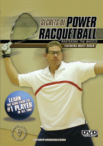 Secrets of Power Racquetball: Mastering the Basics (MOD) (DVD Movie) - movie cover art