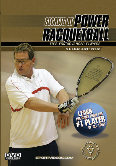 Secrets of Power Racquetball: Tips for Advanced Players (MOD) (DVD Movie) - movie cover art