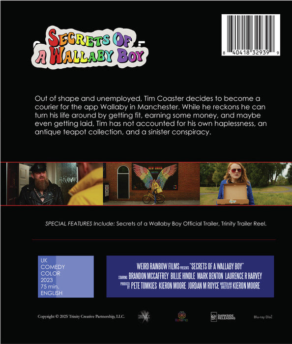 Secrets of a Wallaby Boy (MOD) (BluRay Movie) - back cover art