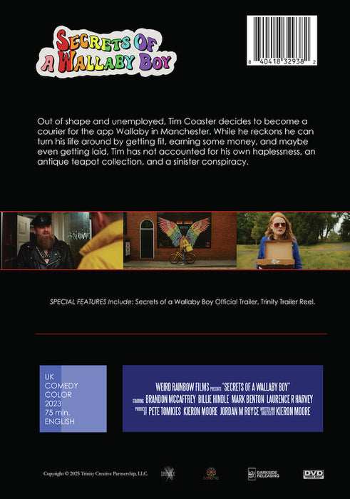Secrets of a Wallaby Boy (MOD) (DVD Movie) - back cover art