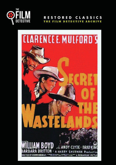 Secrets of the Wasteland (The Film Detective Restored Version) (MOD) (DVD Movie) - movie cover art