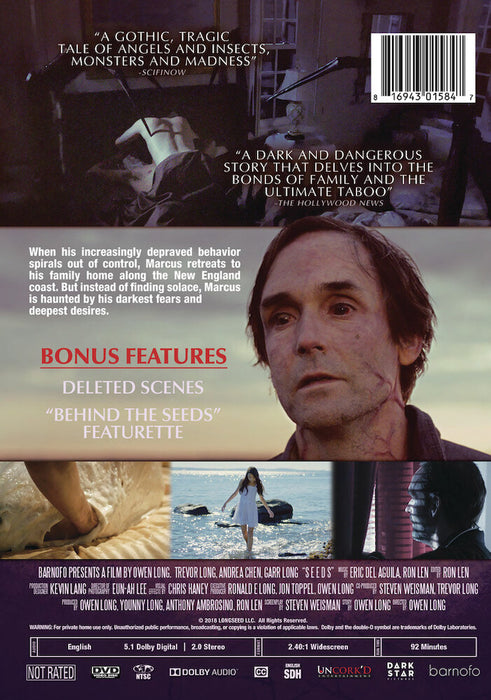 Seeds (MOD) (DVD Movie) - back cover art