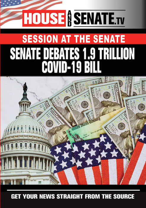 Senate Debates 1.9 Trillion Covid-19 Bill (MOD) (DVD Movie) - movie cover art