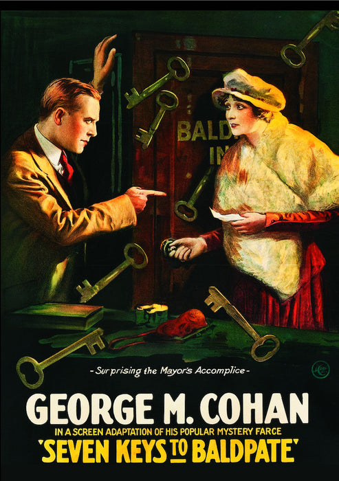 Seven Keys To Baldpate (Silent) (MOD) (DVD MOVIE)