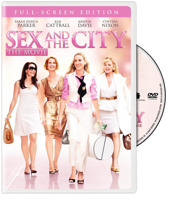 Sex and the City - The Movie (Full Screen Edition) DVD - movie cover art