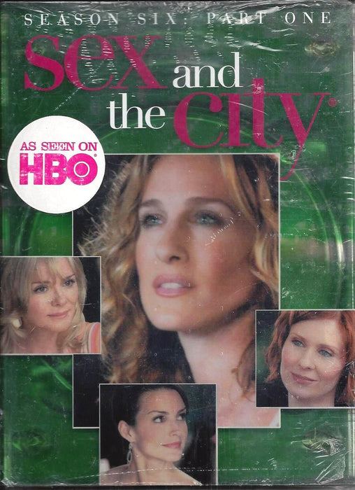 Sex and the City: Season 6, Part 1 DVD - movie cover art