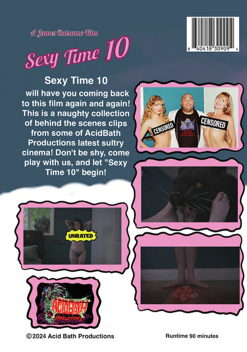 Sexy Time 10 (MOD) (DVD Movie) - back cover art