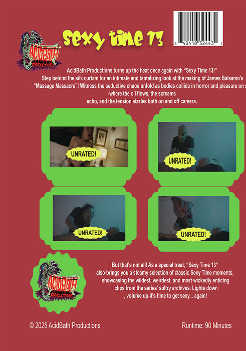 Sexy Time 13 (MOD) (DVD Movie) - back cover art