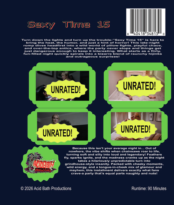 Sexy Time 15 (MOD) (BluRay Movie) - back cover art
