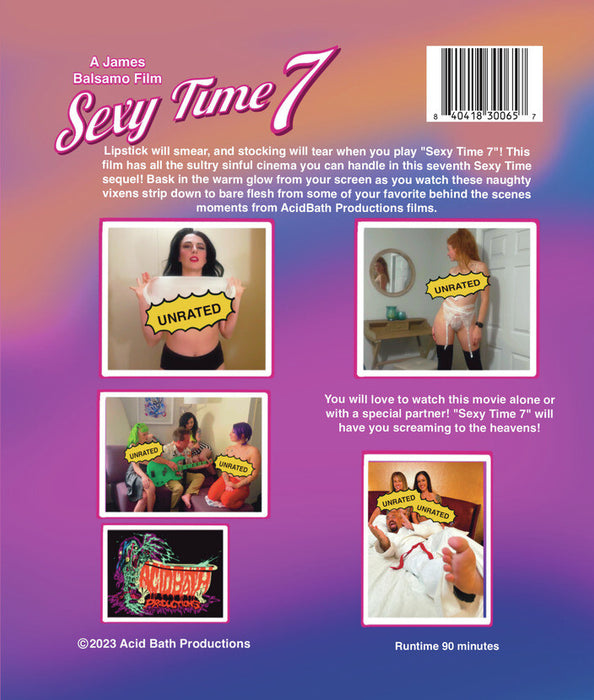 Sexy Time 7 (MOD) (BluRay Movie) - back cover art