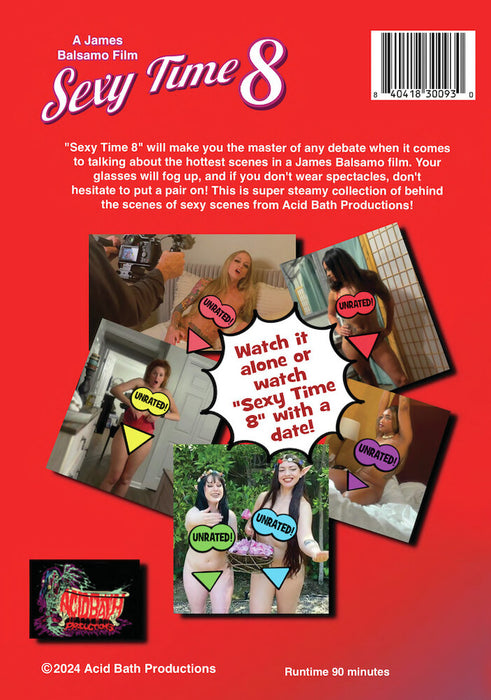 Sexy Time 8 (MOD) (DVD Movie) - back cover art