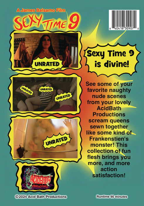 Sexy Time 9 (MOD) (DVD Movie) - back cover art