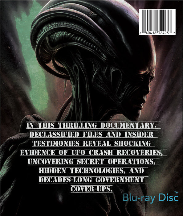 Shadow Operations: UFO Crash Retrieval Evidence & Cover Up (MOD) (BluRay Movie) - back cover art