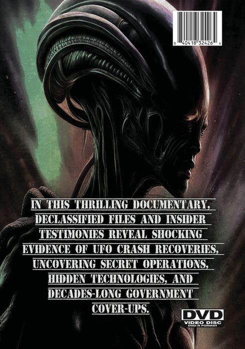 Shadow Operations: UFO Crash Retrieval Evidence & Cover Up (MOD) (DVD Movie) - back cover art