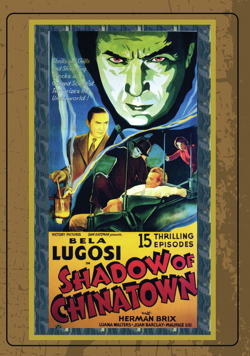 Shadow of Chinatown-serial (MOD) (DVD Movie) - movie cover art
