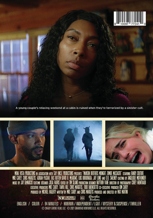 Shady Grove (MOD) (DVD Movie) - back cover art