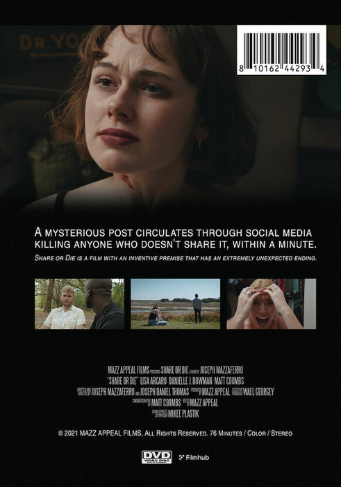 Share or Die (MOD) (DVD Movie) - back cover art