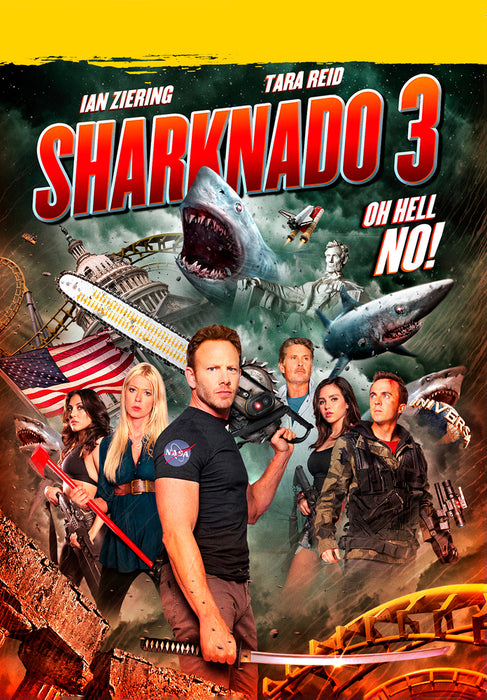 Sharknado 3: Oh Hell No! (MOD) (DVD Movie) - movie cover art