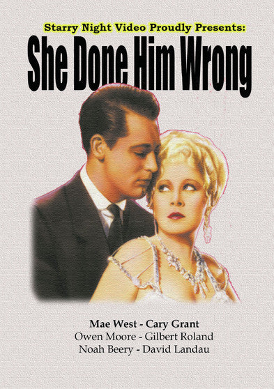 She Done Him Wrong (MOD) (DVD Movie) - movie cover art