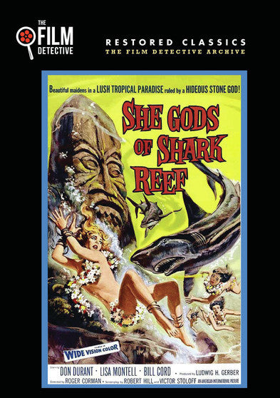 She Gods of Shark Reef (The Film Detective Restored Version) (MOD) (DVD Movie) - movie cover art