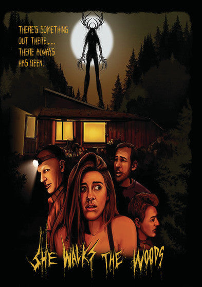 She Walks The Woods (MOD) (DVD Movie) - movie cover art
