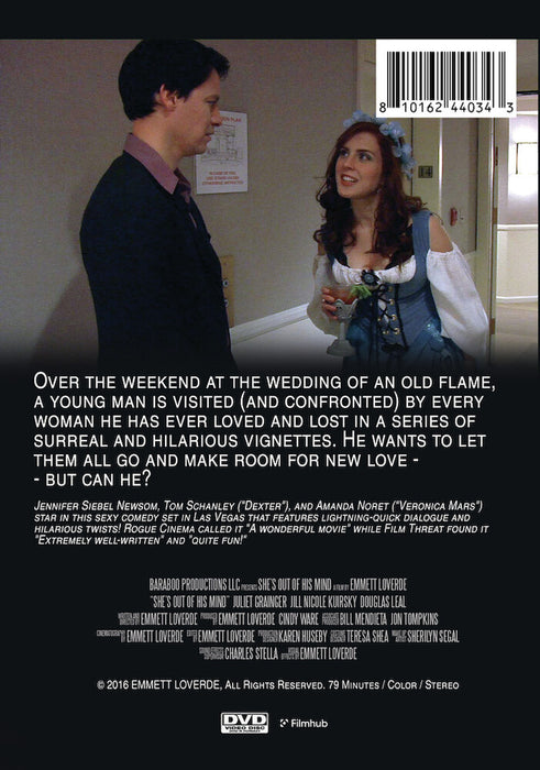 She's Out of His Mind (MOD) (DVD Movie) - back cover art