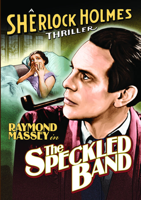 Sherlock Holmes - The Speckled Band (1931) (MOD) (DVD MOVIE) - movie cover art