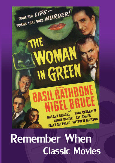 Sherlock Holmes - The Woman in Green (MOD) (DVD Movie) - movie cover art