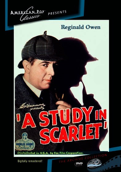 Sherlock Holmes: A Study in Scarlet (MOD) (DVD Movie) - movie cover art